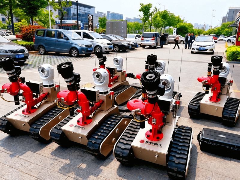 中国の消防大手が消防ロボット市場に参入し、業界に新たな変化をもたらす